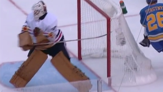 Crawford takes lumberjack swing at Perron following trip
