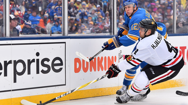 Blackhawks' Hjalmarsson: Ice at Busch Stadium better than in Carolina