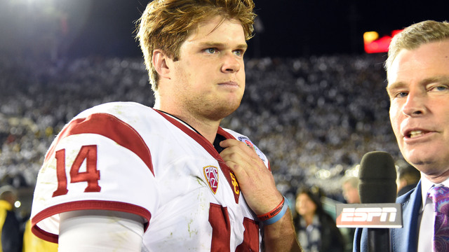 Potential top pick Darnold: No team should tank because of me