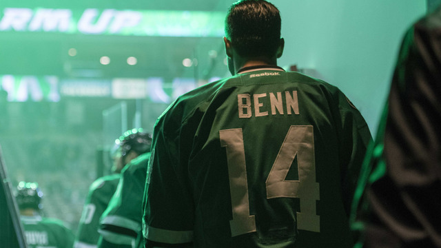 Jamie Benn sidelined at least 1 game with foot injury