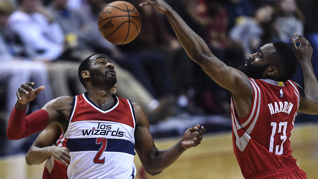 Harden, Wall named NBA Players of Month