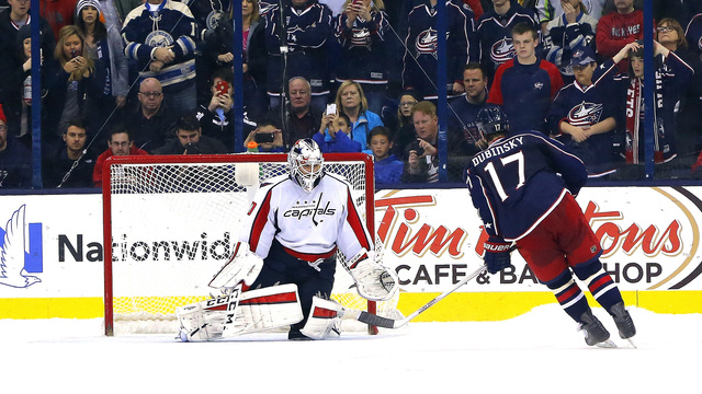 Blue Jackets meet Capitals in search of record-tying win