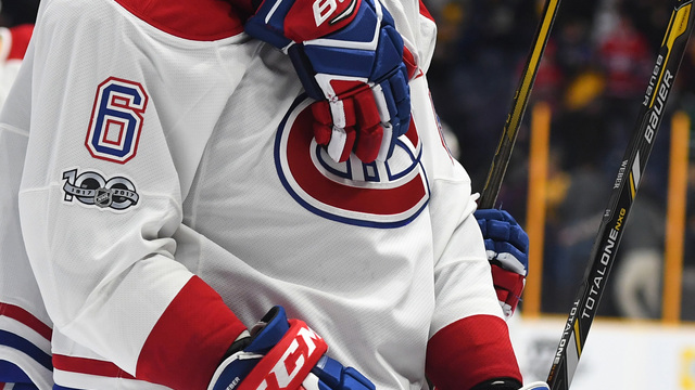 List of Shea Weber's shot victims is very, very long