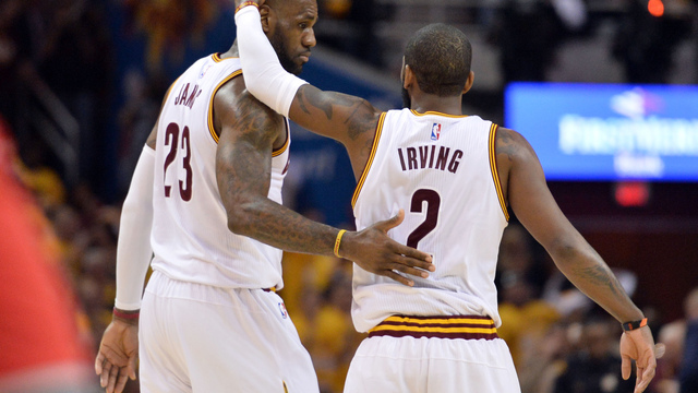 LeBron, Kyrie lead 1st round of All-Star voting results