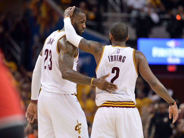 LeBron, Kyrie lead 1st round of All-Star voting results