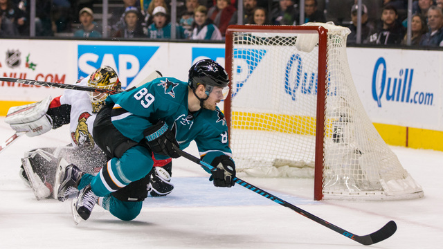 Sharks' Boedker will be healthy scratch vs. Wild