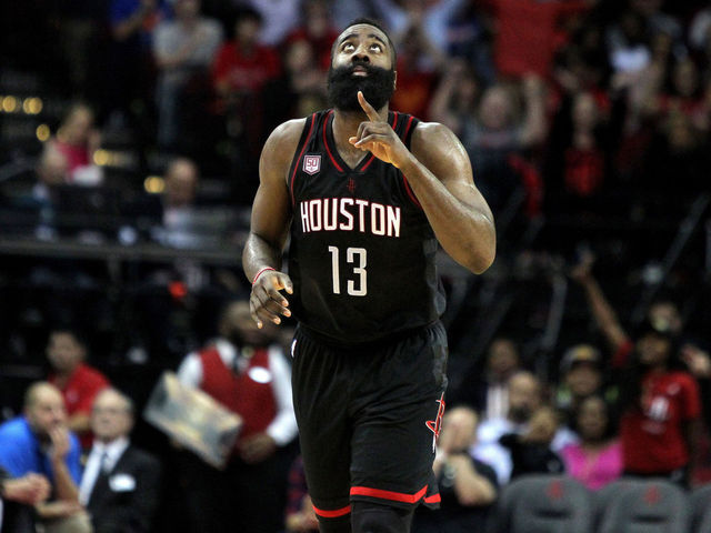 Harden drops 40, collects 13th triple-double of the season