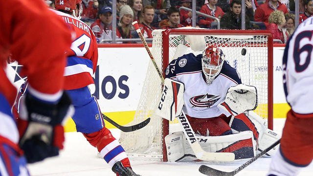 Capitals deny Blue Jackets historic 17th straight win