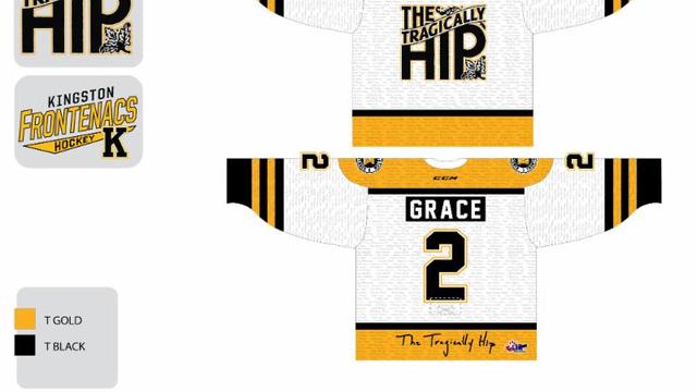 OHL's Kingston Frontenacs to honor The Tragically Hip with special jersey