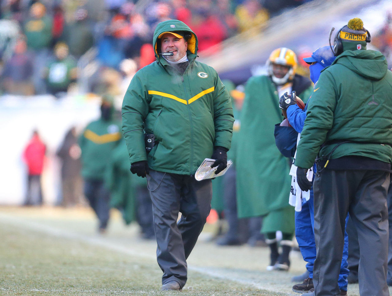 Giants at Packers: What cold weather? Giants brave the elements - Big Blue  View