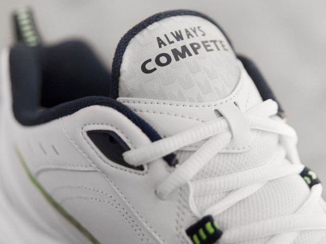 Pete Carroll's new Nike Air Monarchs feature his 'Always Compete' mantra