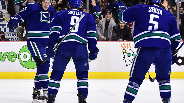 Canucks own NHL's longest active win streak at 6