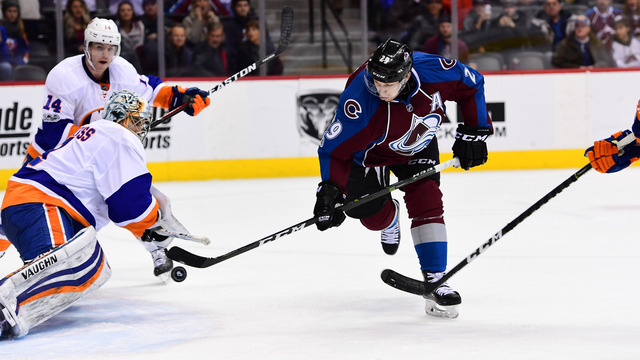 Sakic listening, but doesn't plan on trading MacKinnon, Rantanen, Jost