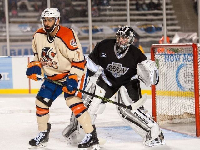 Watch: Downpour doesn't stop AHL Outdoor Classic