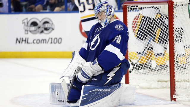 New year a nightmare for Andrei Vasilevskiy