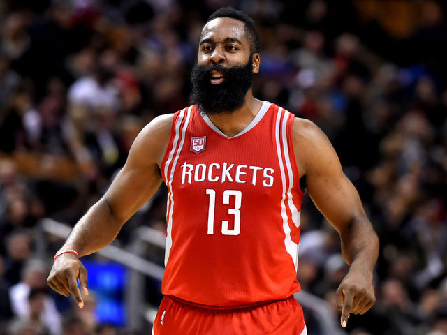 Harden's sloppy triple-double lands him in record books