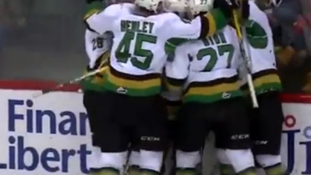 Watch: QMJHL goalie scores shorthanded goal