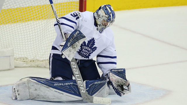 Report: Leafs in no rush to add backup goalie