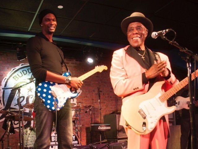 Watch: Bosh joins blues legend Buddy Guy on stage in Chicago