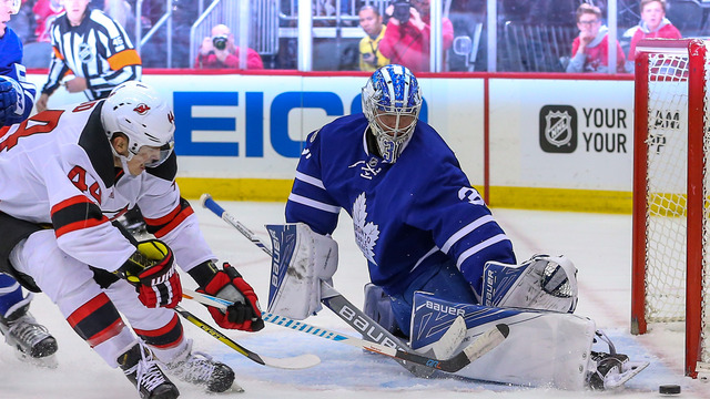 Lamoriello: McElhinney will help lighten Andersen's workload