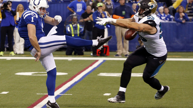 Colts' McAfee originally aspired to become pro wrestler, not punter
