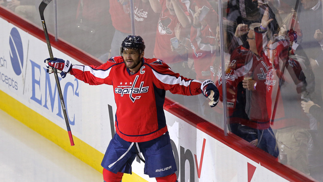 Watch: Ovechkin rips home 1,000th point in opening minute vs. Penguins