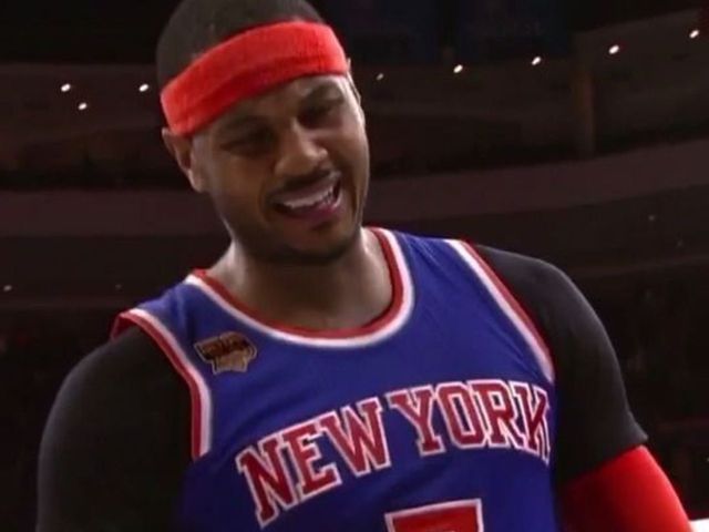 Melo's reaction to McConnell's game-winner encapsulates Knicks' woes