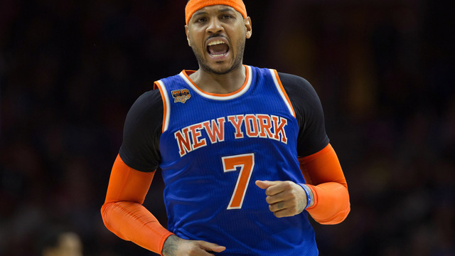 Carmelo disappointed by Knicks' 'unacceptable' loss