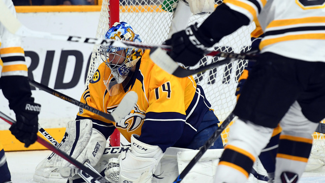 Forsberg: Saros' emergence gives Predators 2 elite Finnish goalies