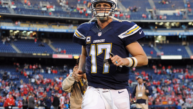 Rivers: If Chargers bring in young QB, he's going to sit a while