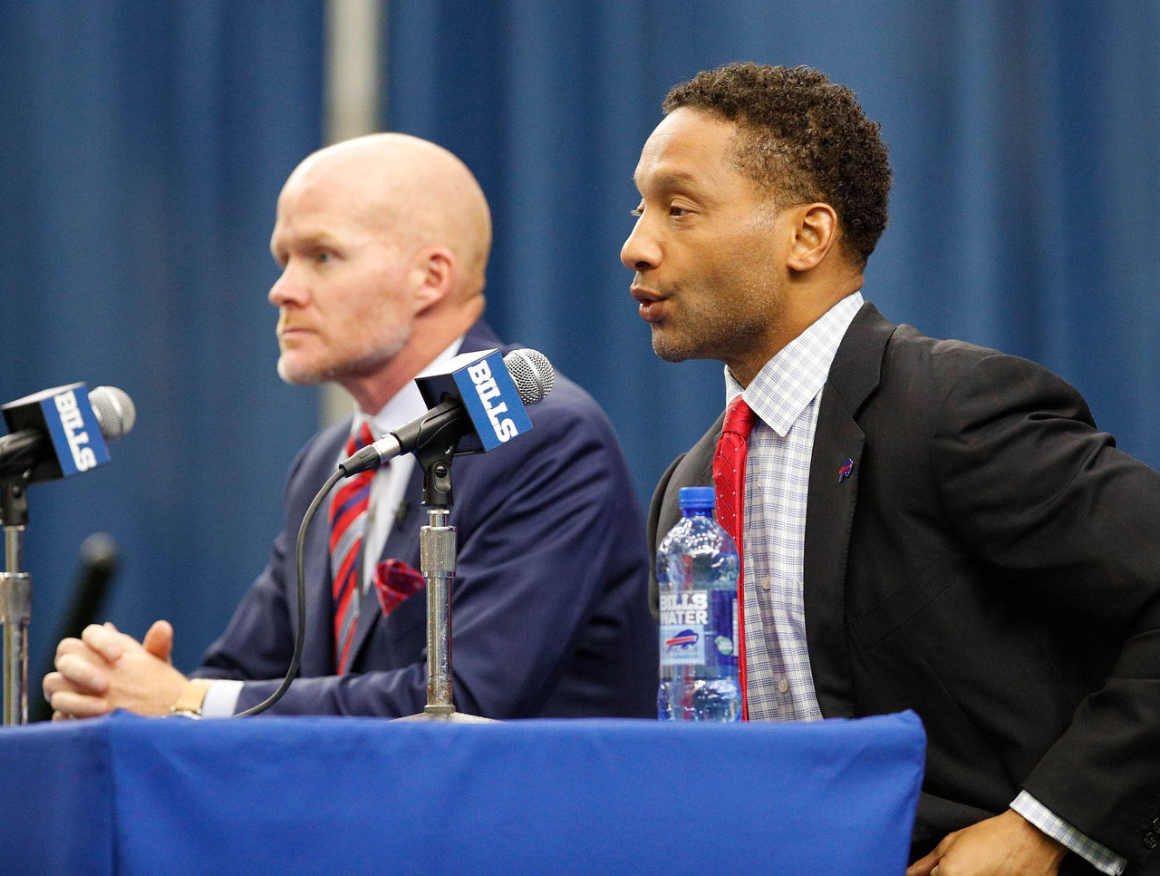 Buffalo Bills hold press conference 