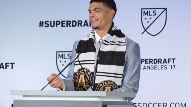 Atlanta United selects Miles Robinson with 2nd overall pick in 2017 draft