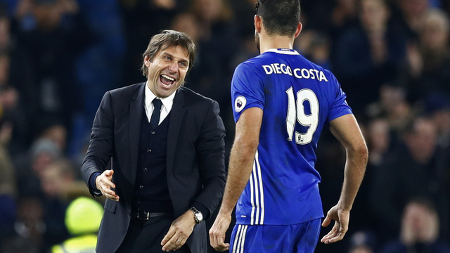 Chelsea boss pins Costa's absence on back injury, not bust-up