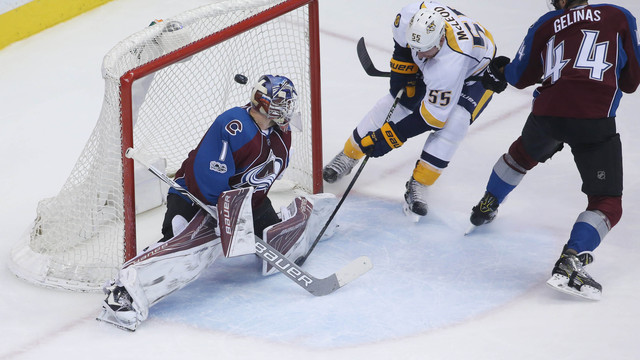 Watch: McLeod fights Iginla, scores against Avs in Preds debut