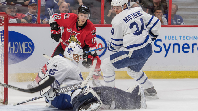 McElhinney shines in Leafs debut as Toronto doubles up Ottawa