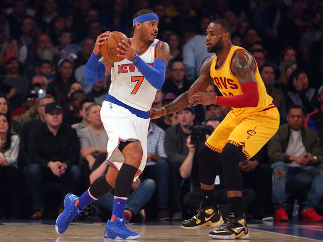 Report: Carmelo would only accept trade to Cavaliers, Clippers