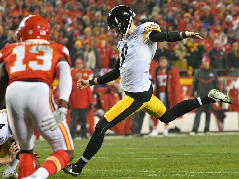Steelers' Boswell sets NFL postseason record with 6 FGs in win over