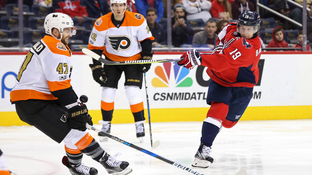 Backstrom, Marchand, McGinn recognized as NHL's 3 stars