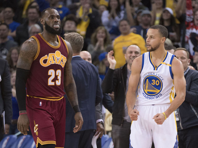 Cavaliers, Warriors become 1st teams to meet in 3 consecutive NBA Finals