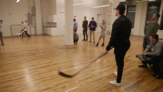 Matthews, Marner, Martin take the Barstool Goalie Challenge