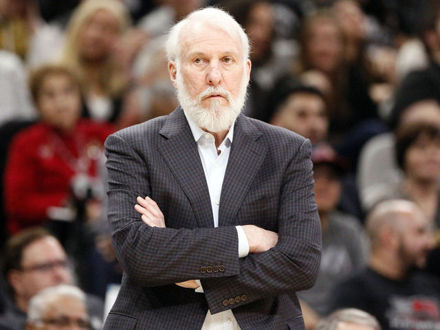 Spurs' Popovich ejected for berating official