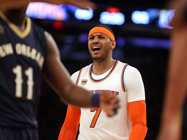Carmelo 'tired' of answering questions about Jackson, Knicks drama