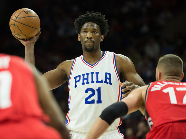 Look: Embiid has hilarious response to representing 76ers at draft lottery