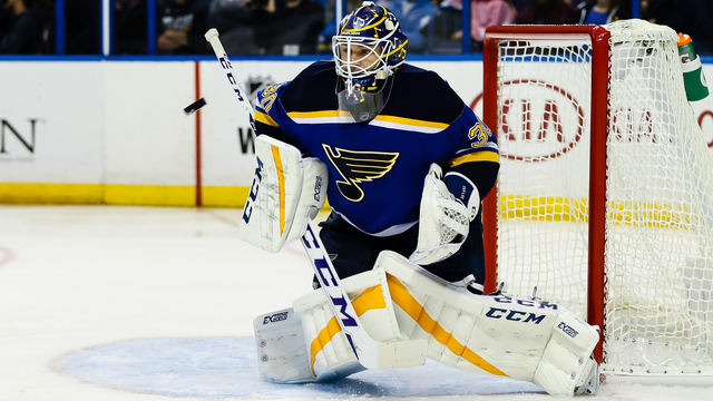 Blues' Pheonix Copley gets 1st career start amid goalie turmoil