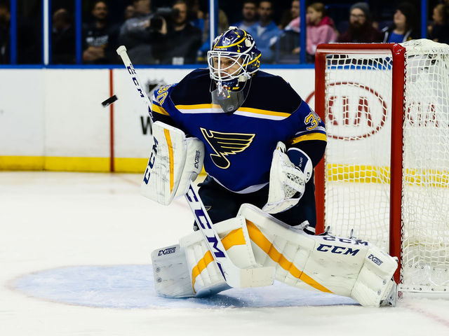 Blues' Pheonix Copley gets 1st career start amid goalie turmoil