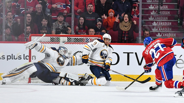 Lehner takes game-winner away from Galchenyuk with insane OT glove stop