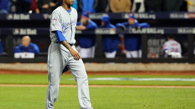Yordana Ventura started Andy Marte's final MLB game