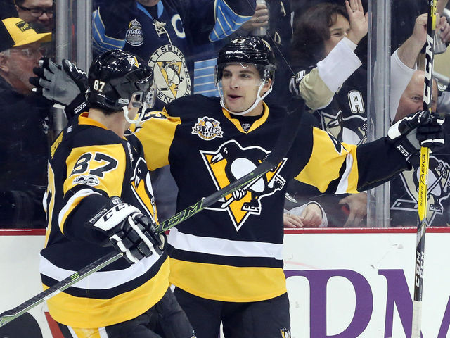 Conor Sheary on some kind of streak