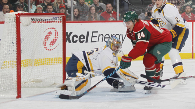 Watch: Granlund puts puck between legs, outwaits Rinne for slick goal
