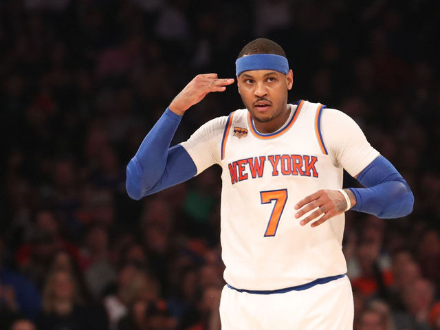 Carmelo plans to take advantage of break if not named to All-Star game